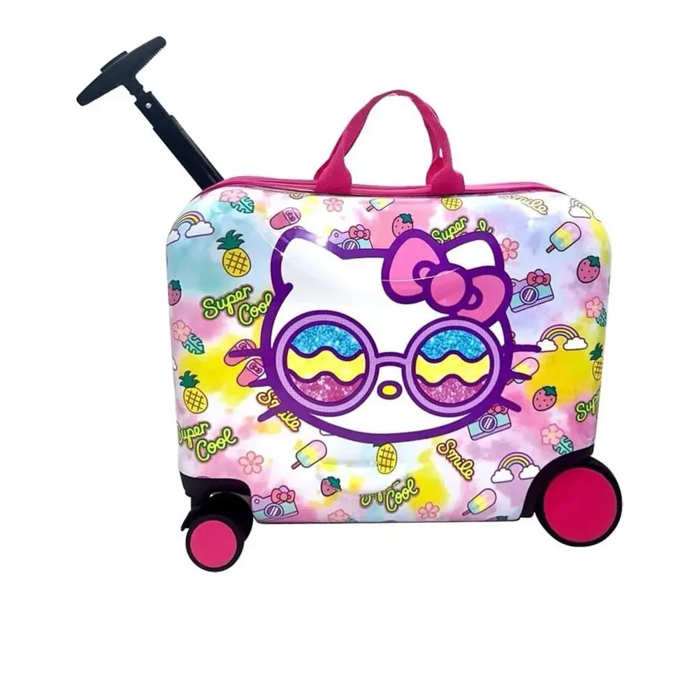 NWT❤️Hello Kitty 2-in-1 Kids 18” Suitcase & Ride-On Luggage